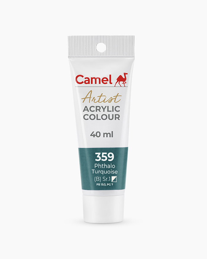 Camel Artist Acrylic Colour Phthalo Turquoise